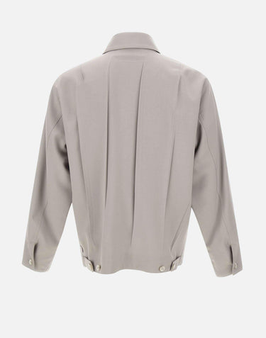 Giacca in misto lana con zip SH0AM0069 M35436858 MM6 MAISON MARGIELA 