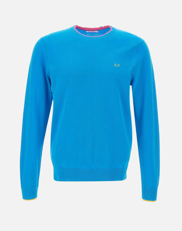 "Sweater neck double rib" K35109 73 SUN68 