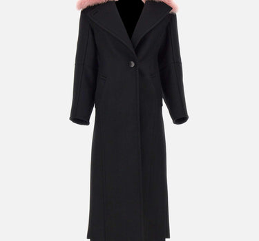 Cappotto in lana 2S099A N0990 BLUMARINE 