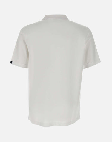 Polo in jersey di cotone NPMB2501340UCX B001 FAY 