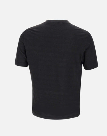 T-shirt in lino TSMC JERLINU990 FILIPPO DE LAURENTIIS 