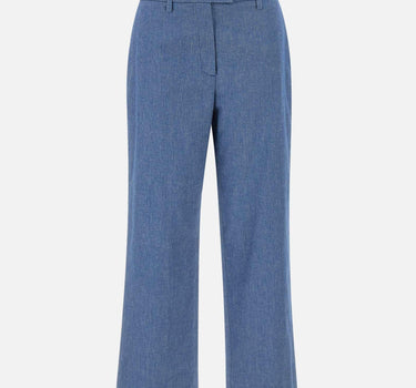 Pantaloni "Nelly chinos" in lino e cotone P390NL 2914INDA RE-HASH 