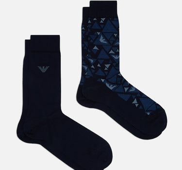 Set due paia di calze "Graphic Allover" EM000543 AF18165MB280 EMPORIO ARMANI 