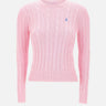 Maglia a girocollo in cotone a trecce 211971869 010 POLO RALPH LAUREN 