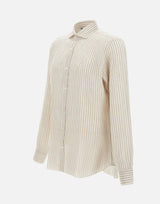Camicia in  lino LFU02P0147066U 0001 BARBA 