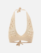 Top in maglia con borchie 171690 052 KANGRA 