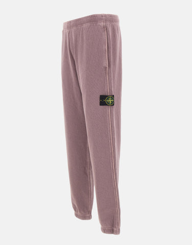 Pantalone in felpa malfilé effetto "old" 6200012S0060 V018F STONE ISLAND 