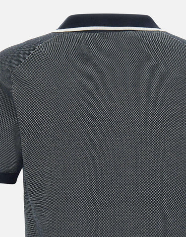 Polo in cotone ultrafine DK87029 BLU DIKTAT 