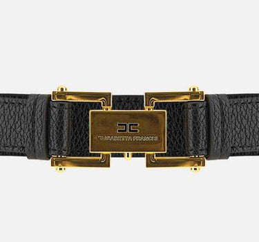 Cintura con placca logata CT35S66E2 110 ELISABETTA FRANCHI 