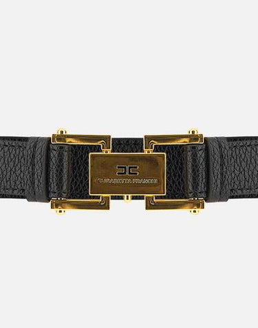 Cintura con placca logata CT35S66E2 110 ELISABETTA FRANCHI 