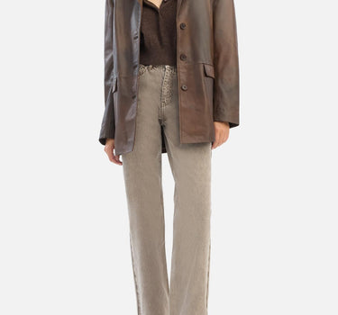 Blazer oversize in pelle 116031 2037 ROTATE BIRGER CHRISTENSEN 