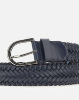 Cintura in pelle intrecciata 50563980 401 BOSS 