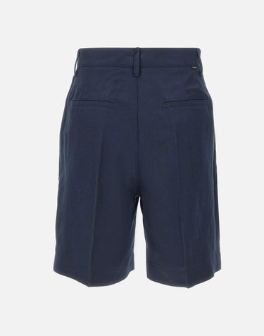 Shorts in misto lyocell e lino CFWWSH2005 FRUT30433989 WOOLRICH 