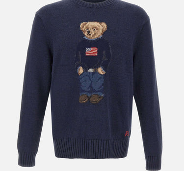 Maglia Polo Bear in lino e cotone 710946137 001 POLO RALPH LAUREN 