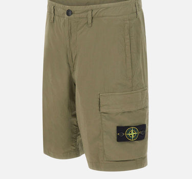 Bermuda in tela di cotone stretch "Paracadute" L100020S0003 V005G STONE ISLAND 