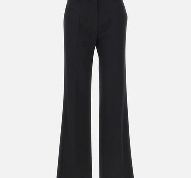 "Tailored straight leg trouser" 1325WTR004852A BLACK VICTORIA BECKHAM 