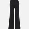 "Tailored straight leg trouser" 1325WTR004852A BLACK VICTORIA BECKHAM 