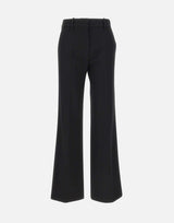 "Tailored straight leg trouser" 1325WTR004852A BLACK VICTORIA BECKHAM 