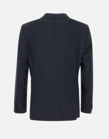 Blazer "H Huge" in lana rigenerata 50537537 404 BOSS 