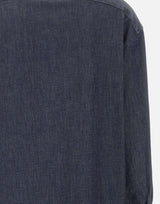 Camicia in cotone effetto denim 5410P000265N 034 ELENA MIRO'