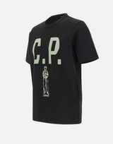 T-shirt in cotone mercerizzato 19CMTS112A 110301W999 C.P. COMPANY 