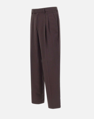 Pantaloni in twill drappeggiato 50561961 207 BOSS 