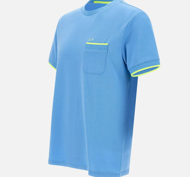 "Small stripes fluo t-shirt" T35124 56 SUN68 