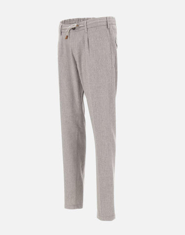 Pantaloni in lana X75PANB21 TES0H02713 ELEVENTY 