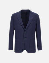 Blazer in misto cotone e mohair DS2538 GL797MFBTB78B SANTANIELLO 