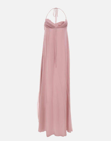 Abito lungo in georgette 2A795A N0114 BLUMARINE 