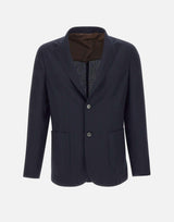 Blazer in lana 51065 0090 BARBA 