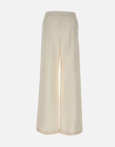Pantaloni in misto lino con lurex M80PANG12 TES0M06800 ELEVENTY 