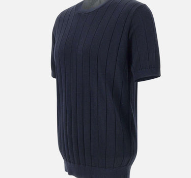 T-shirt in cotone e viscosa 102421 043 KANGRA 