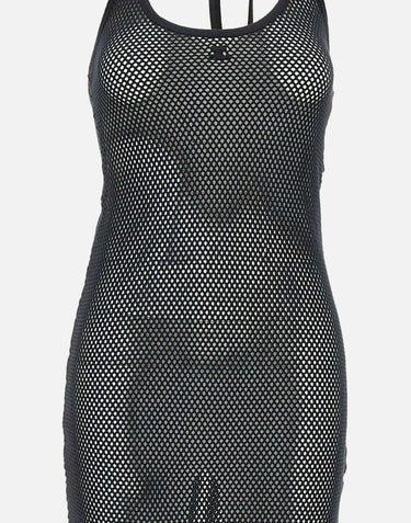 "Holistic mesh long dress" 225JRO625JS0119 9999 COURREGES 