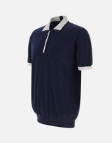 Polo mezza zip UMK0571V111A 00K KITON 