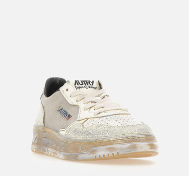 Sneakers Super Vintage in pelle e mesh AVLW ME01 AUTRY 