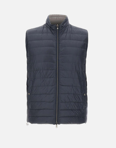 Gilet reversibile in nylon ultralight PI001320U 12020Z9294 HERNO 