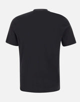 T-shirt in lino DK17130 NERO DIKTAT 