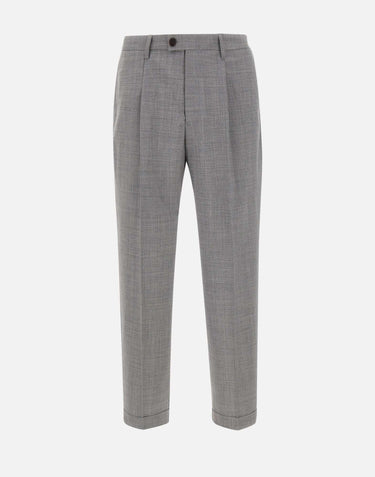 Pantaloni in misto lana DVR44CW2007 0223 DEVORE 