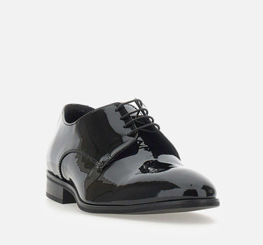 Stringate cerimonia "Rugan" in vernice 50Z8480 NERO CARLO PIGNATELLI 