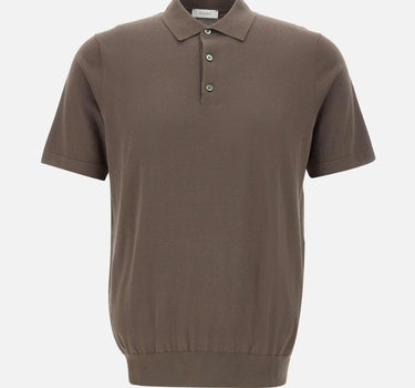 Polo in maglia di cotone DK87037 MORO DIKTAT 