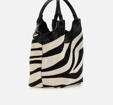 Borsa a mano "Dua" BS12508 CAVINTZEBRABIANCONERO GIANNI CHIARINI 