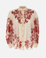 Camicia in cotone con stampa floreale WRIA0048 99SP5I8X0808 ETRO 