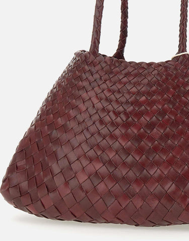 Borsa "Santa Croce Big" in pelle 8892 BORDO DRAGON DIFFUSION 