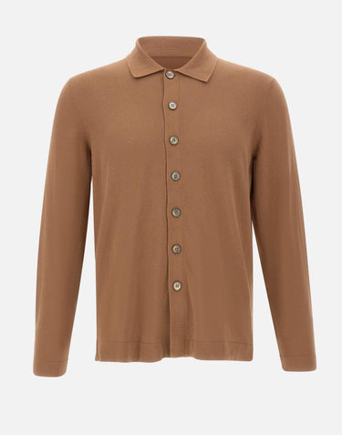 Camicia in maglia di cotone 57183 18050168 GRAN SASSO 