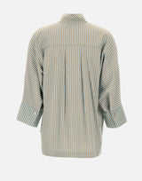 Blusa over a righe 2153Z100039N 001 ELENA MIRO' 