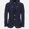 Giacca in misto cotone con pettorina M75GIAK06 TES0M02211 ELEVENTY 