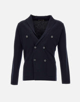 Blazer in maglia di lana merino RJMLDPT WM14M890 FILIPPO DE LAURENTIIS 