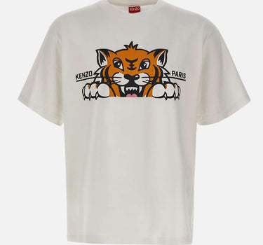 "Happy tiger t-shirt" FF65TS4514SG 02 KENZO PARIS 