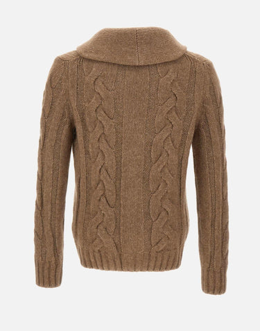 Cardigan in lana 10189 19107130 GRAN SASSO 